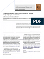 (Henri - Journeault. 2010) MCS On Environ. - Econ - Perform.