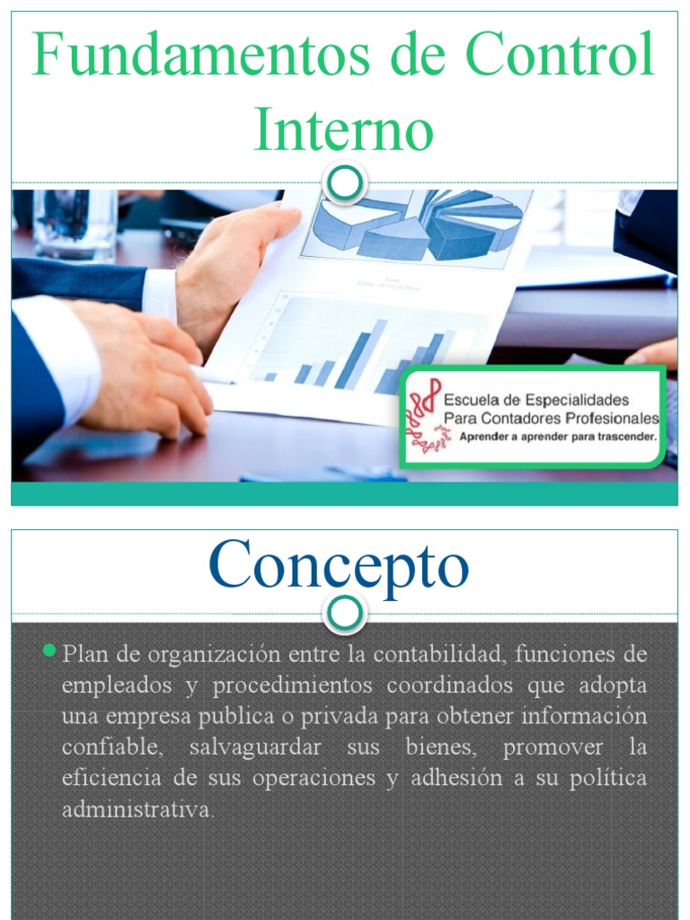 W4-EECP-Fundamentos de Control Interno | PDF | Contabilidad | Presupuesto