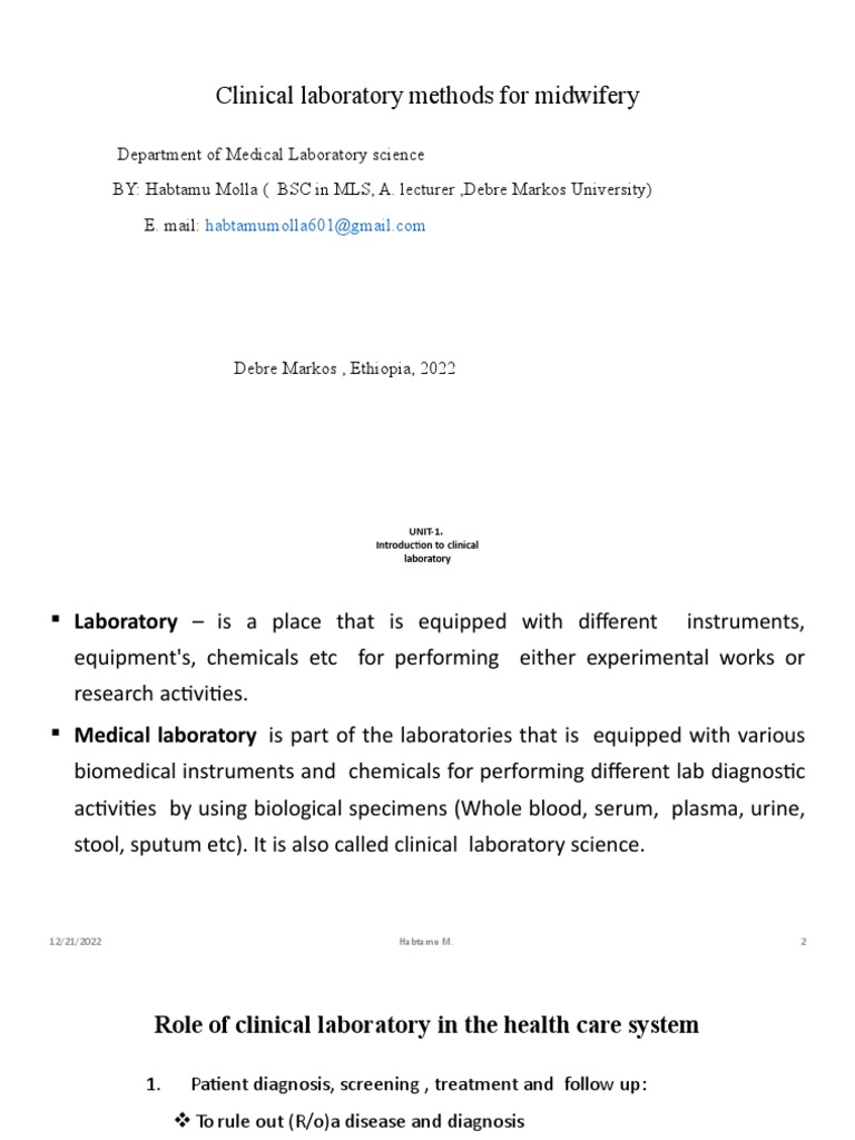 Clinical Laboratory Methods Overview | PDF | Anemia | Granulocyte