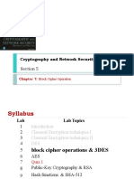 Section 05 - Block Cipher Operations & 3DES