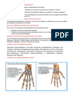 Clases de Articulaciones