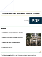 Sistema Educativo Venezolano 2022