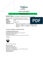 FDS - Hidróxido de calcio (cal) - Riocal 2018