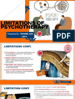 Limitations of Psychotherapy