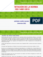 Curso Iso 14001-2015 (Set-2022) -Antonio Carpio . Presentacion