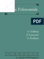 Matrix Polynomials