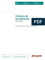 Criterios de Acreditación