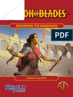 Book of Blades - Expanding The Barbarian
