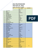 Jadwal BHD