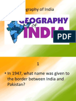Geography of India: Key Facts and Figures
