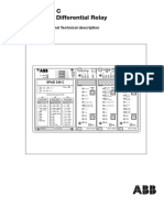 SPAD 346 C Stabilized Differential Relay User Manual