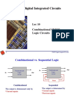 Lec 10 Combinational Logic Circuits