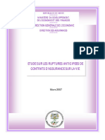 Direction Assurances Benin 2007