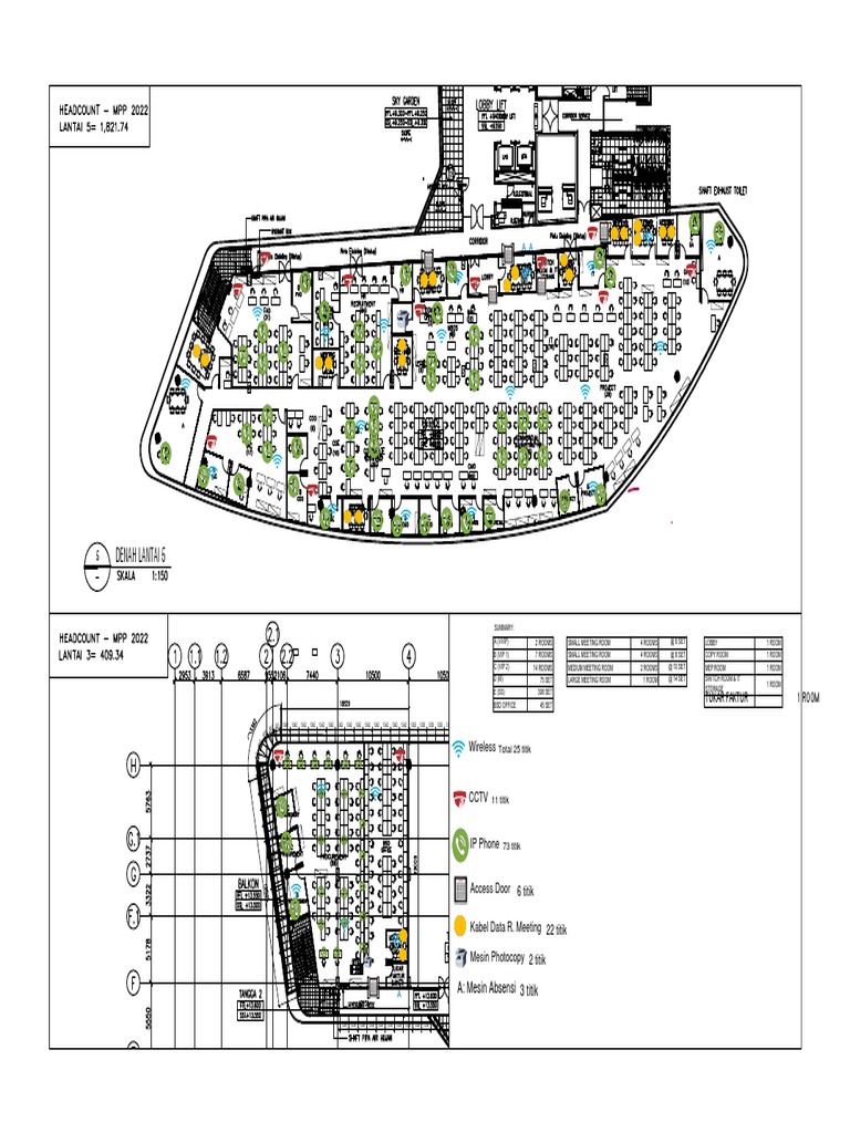 Floor Plan Layout for 5th Floor | PDF | Information And Communications ...