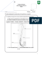 Prueba Historia 2º Año Basico