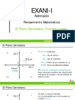 EX I - PM - 10 El Plano Cartesiano