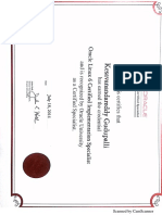 Oracle-Linux6 - Certificate