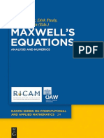 Langer U (ed.) - Maxwell's equations-De Gruyter (2019)