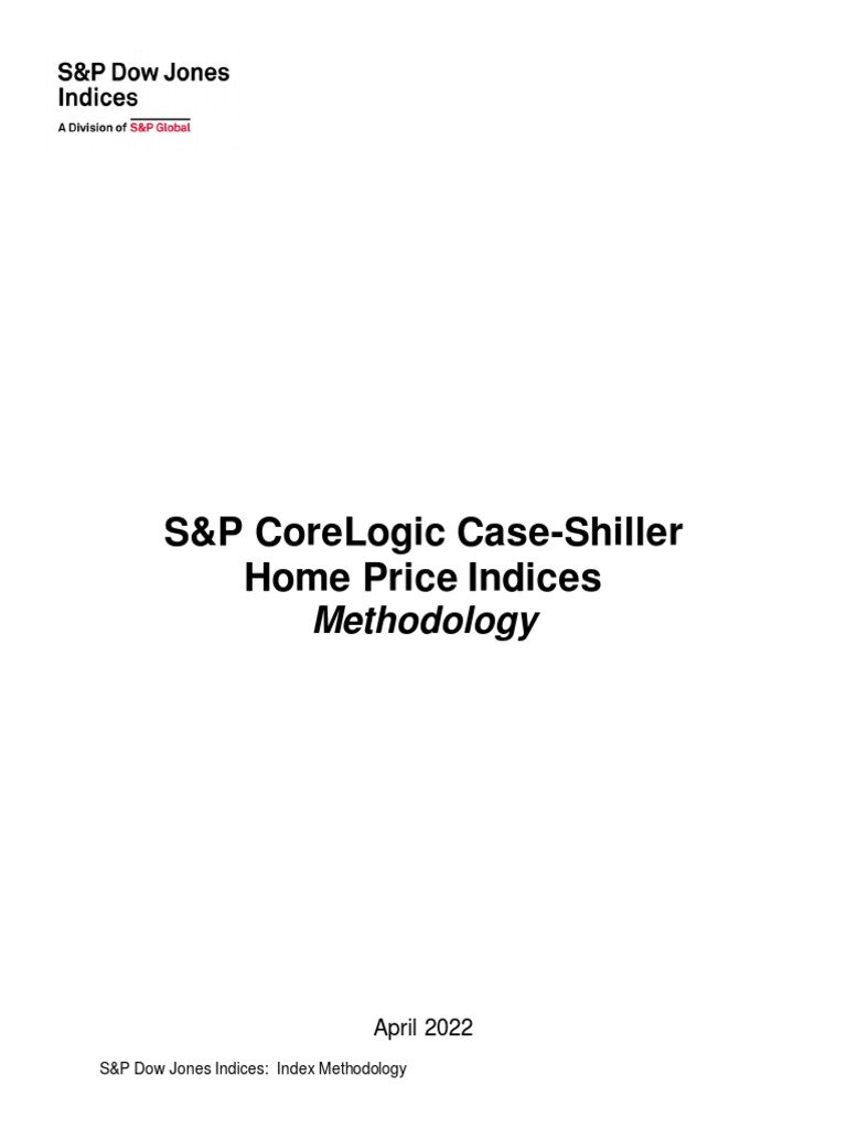 Methodology SP Corelogic Cs Home Price Indices PDF CaseShiller