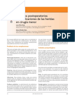 Cuidados Postoperatorios y Complicaciones de Heridas de Cirugias