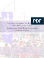 DOCUMENTO PILOTAJE Y EVALUACIÓN MÁS RIMAS CERO RIÑAS 2022