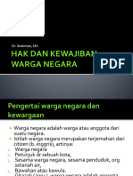 Hak Dan Kewajiban Warga Negara