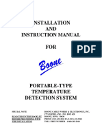 Portable Temperature Detection System