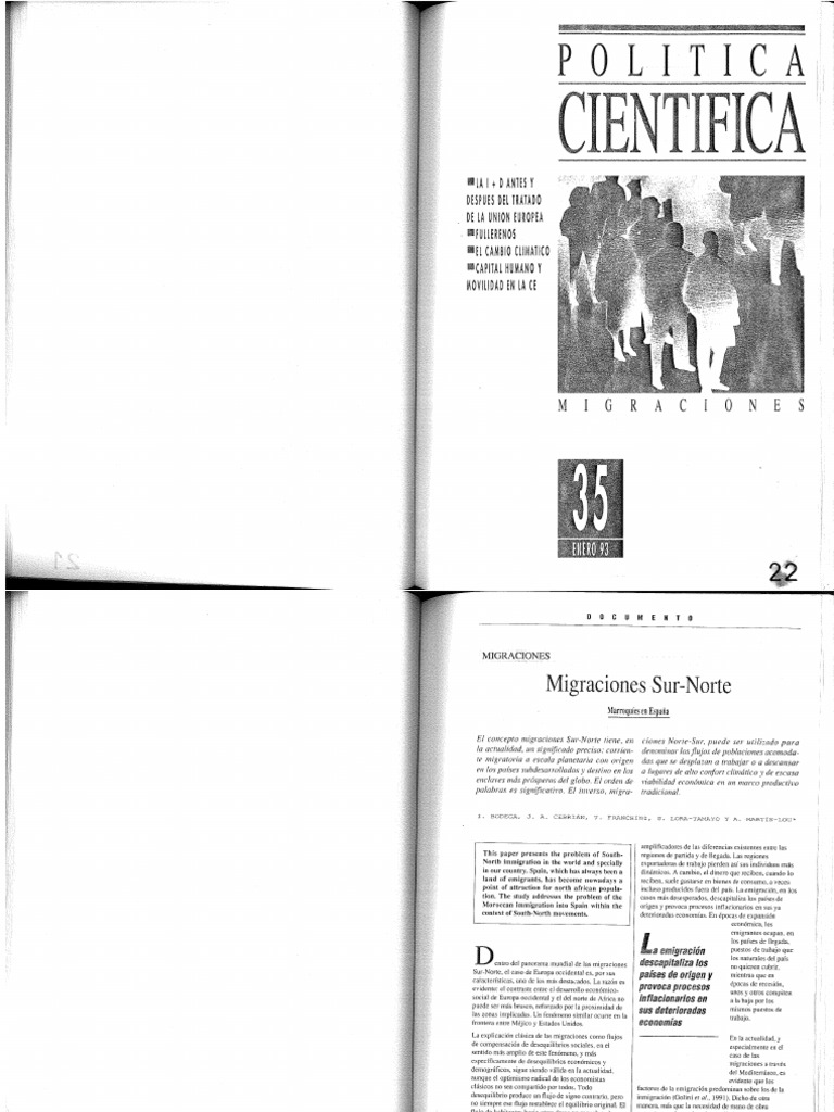 Migraciones Sur Norte PDF
