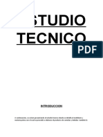 Estudio técnico del pollo frito