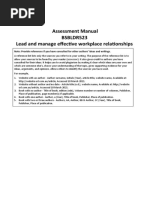 Team Observation Checklist for BSBLDR402 | PDF | Mentorship | Communication