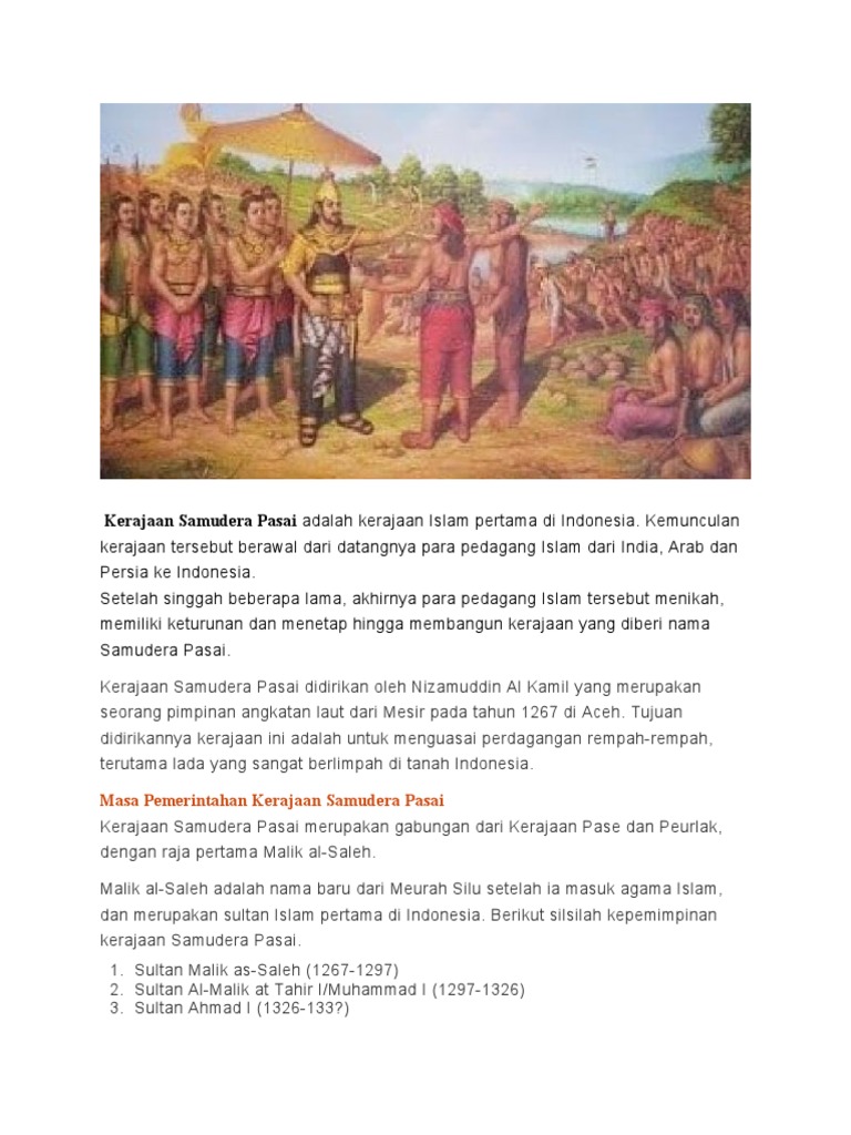 Kerajaan Samudera Pasai | PDF