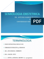 Semiologia Obstetrica