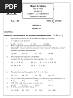 X Maths Mock 2022-20232 Solved