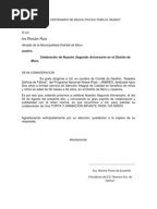 Solicitud Para Uniformes