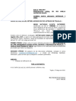 Apersonamiento - Obligacion de Dar Suma de Dinero - Exp 2664-2021