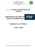 PPRA Farmácia Central 2019-2020