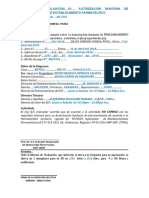 Informe de Evaluación de Negacion de Funcionamiento