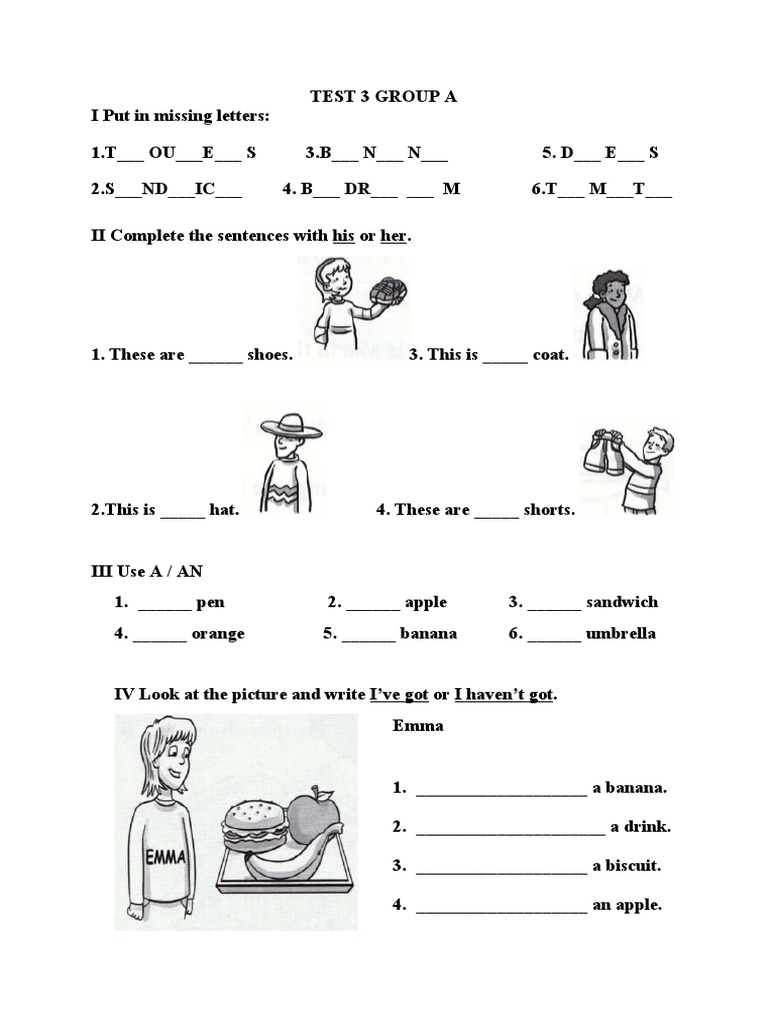 Test 3 Group A Exercises | PDF