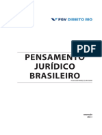 Pensamento Juridico Brasileiro 2021 1