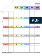 Calendario Junio 2023 Espana Horizontal