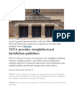 3-NFPA Provides Straightforward Installation Guidelines
