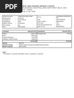 B-95, Wazirpur Industrial Area North West Delhi, New DELHI - 110052 Payslip For Apr-2022