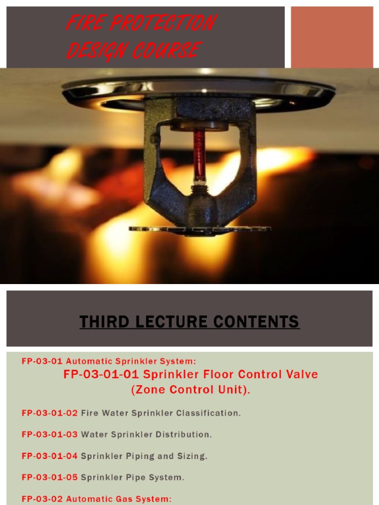 Floor Control Valve for Sprinkler Systems | PDF | Fire Sprinkler System ...