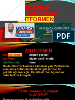 Zamanlar Zeitformen