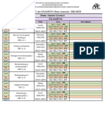 Plannings Examens - S1 - L2