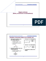 Algebra de Bool Reles