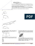 Questões de Matemática sobre Áreas de Figuras Planas