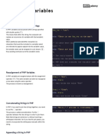 Learn PHP - Learn PHP Variables Cheatsheet - Codecademy