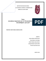 Consideras Importante Esta "P" (Promoción) en El Proceso Mercadológico Equipo 5-1