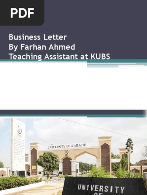 Business Letter